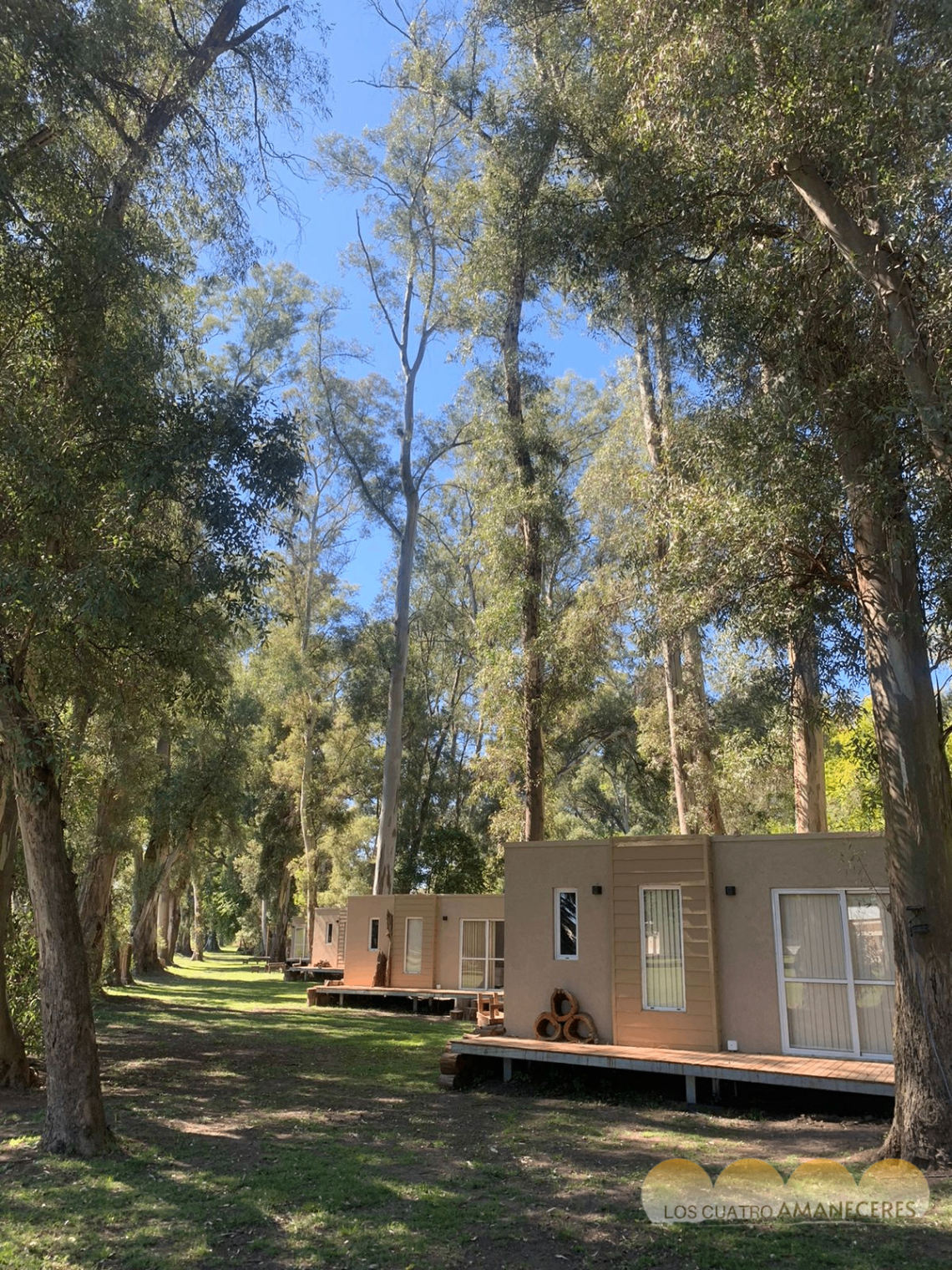 Exterior de las habitaciones
